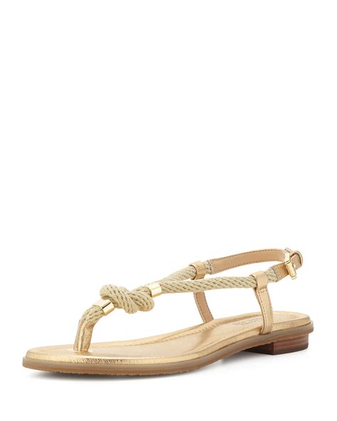 michael kors holly rope sandal|Michael Kors Holly Sandals .